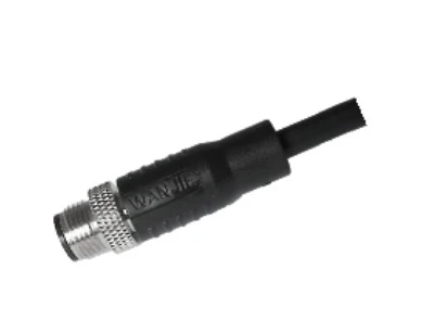 M12 12PIN PVC kabel moški ravni oklop A-kodiranje