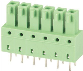 Navpični ženski konektor z naklonom 3,5 mm